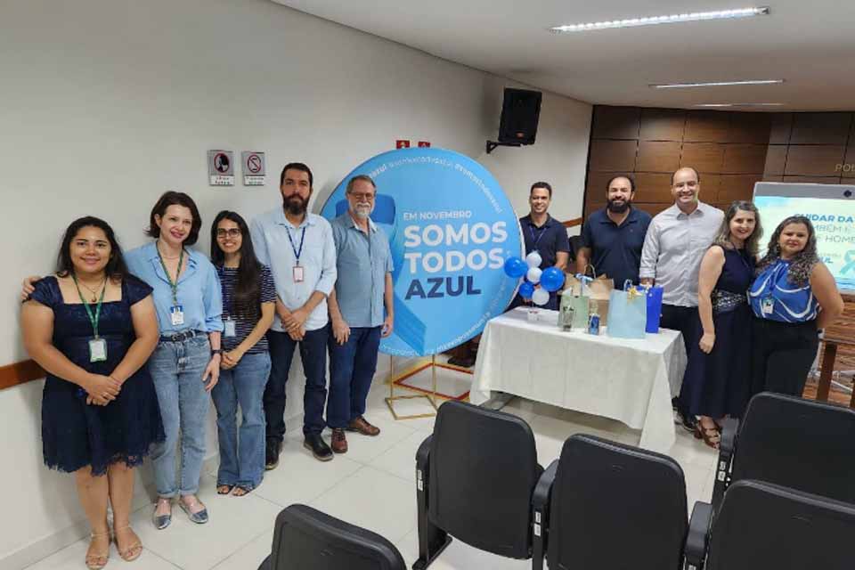 Servidores organizam evento em alusão ao Novembro Azul em Cacoal; SINJUR participa e apoia