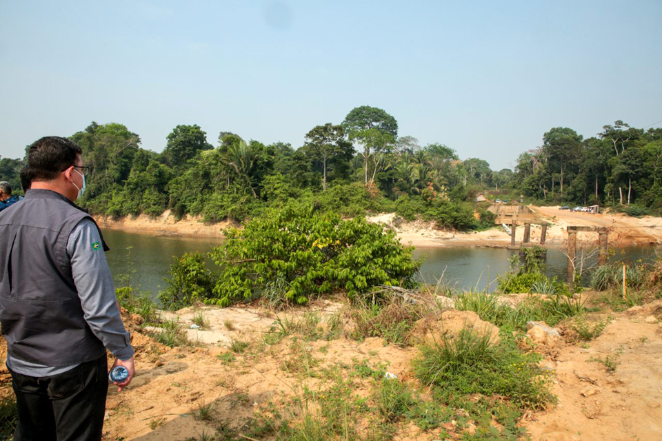 Ponte de concreto sobre o rio Jamari será entregue pelo Governo do Estado nesta segunda-feira, 29