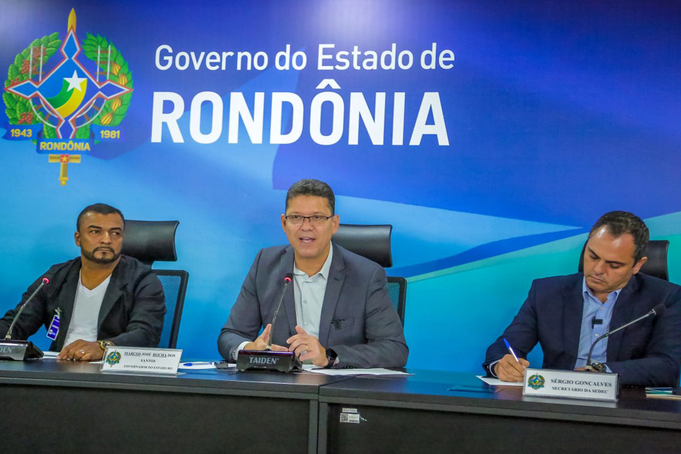 Governador Marcos Rocha anuncia investimento no ramo farmacêutico para Rondônia, nesta quarta-feira, 30