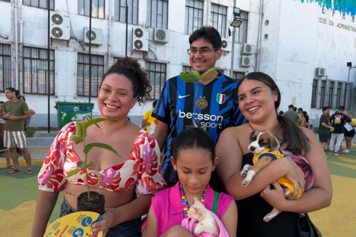 Novos lares e novas raízes marcam ações ambientais na Rua do Hexa