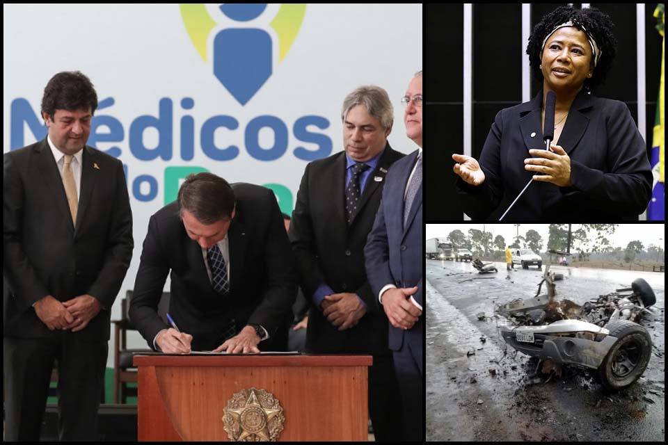 Médicos pelo Brasil: relatório de Confúcio causa polêmica ao aceitar cubanos sem revalida; Sílvia Cristina apoia malandragem; e BR-364 mata um a cada cinco dias