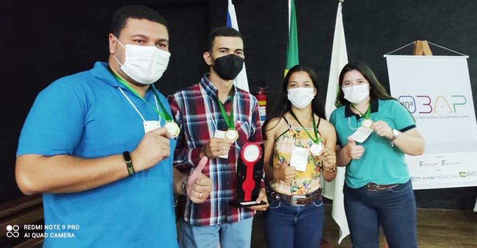É ouro! IFRO Campus Cacoal fica em primeiro lugar na Olimpíada Brasileira de Agropecuária
