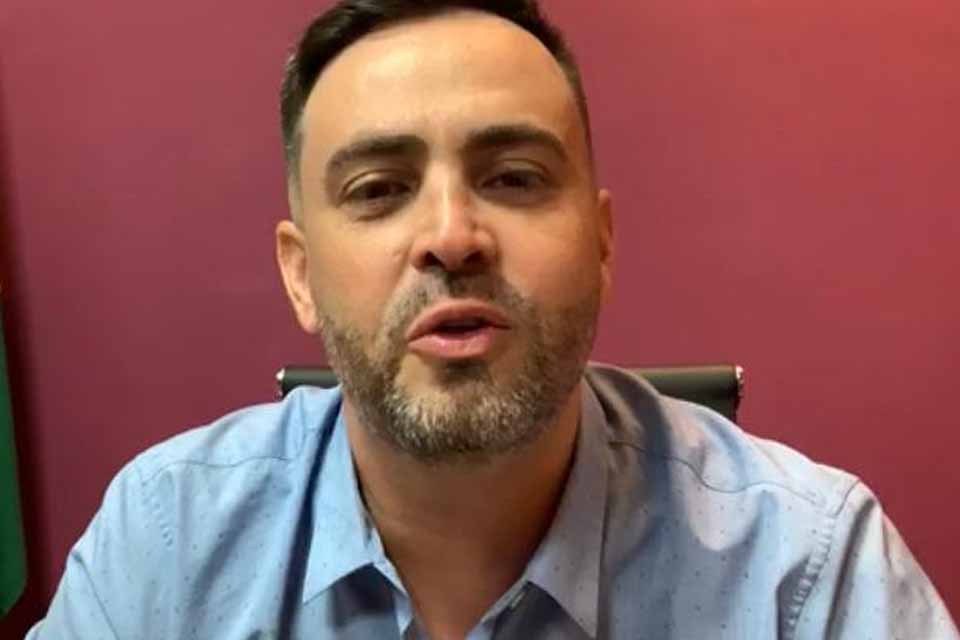Em live, Léo Moraes anuncia que não será candidato a prefeito em Porto Velho