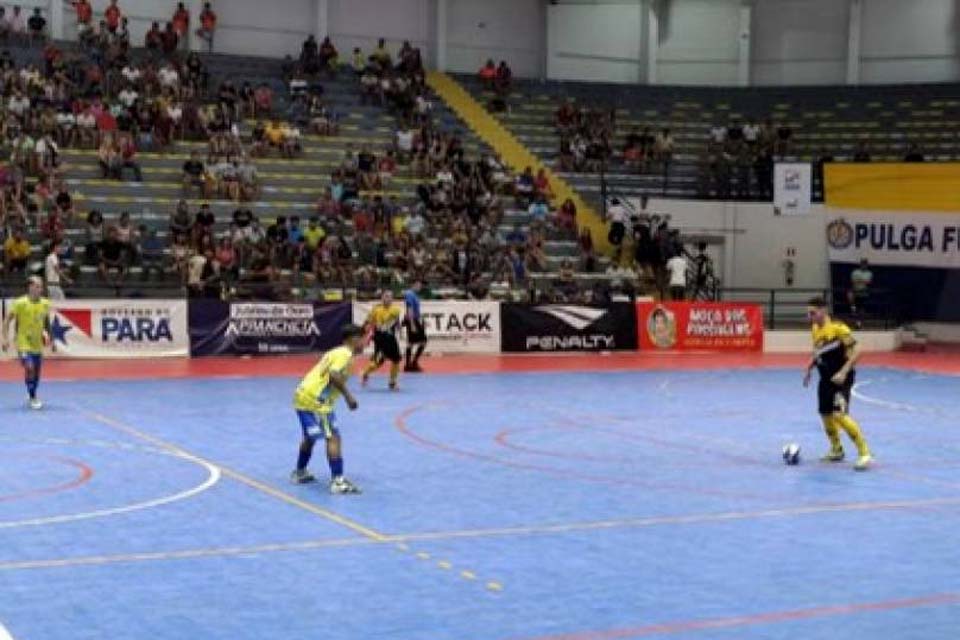 Em Santarém, Deportivo vence Pulga nos pênaltis e avança para a 2ª fase da Copa do Brasil de Futsal