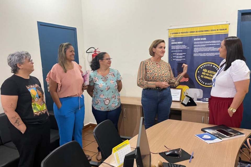 Presidenta do SINTERO participa de atividades sindicais na Regional Cone Sul