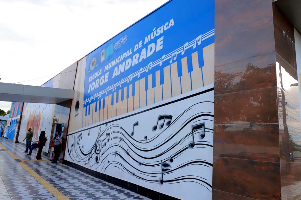 Aulas do Centro Municipal Jorge Andrade seguem com mais de 800 alunos matriculados em Porto Velho