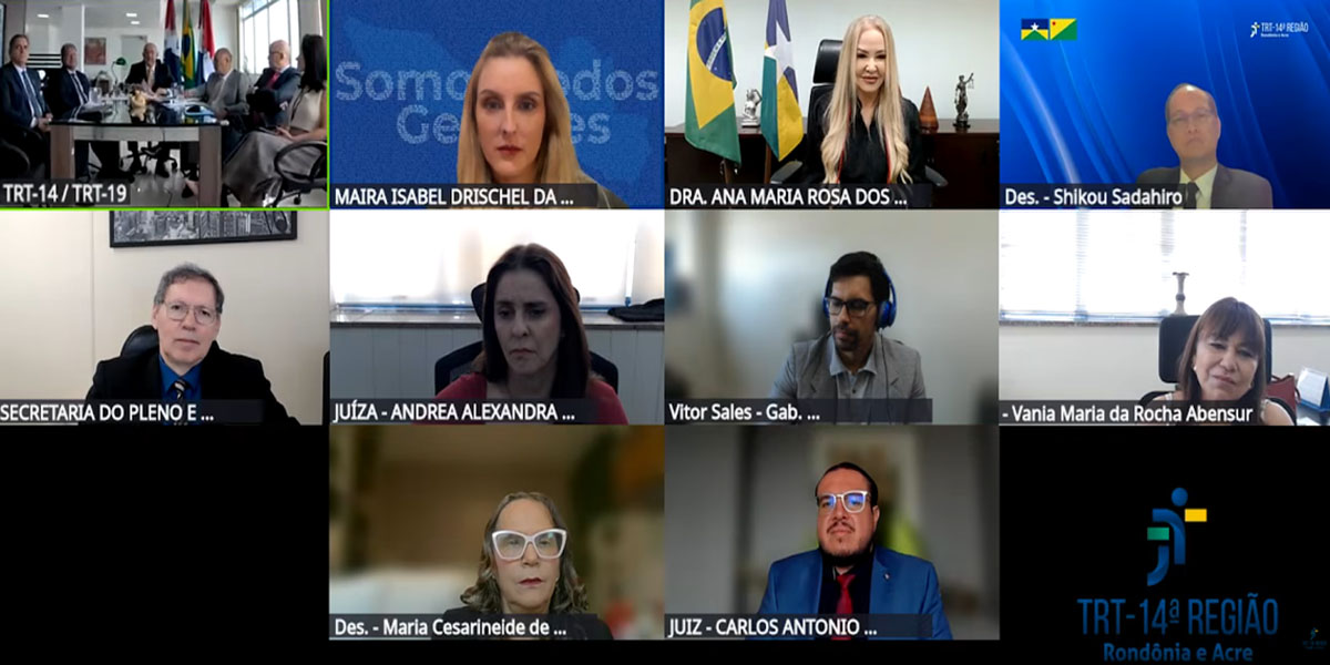 TRT-14 empossa desembargadora Ana Maria Rosa dos Santos