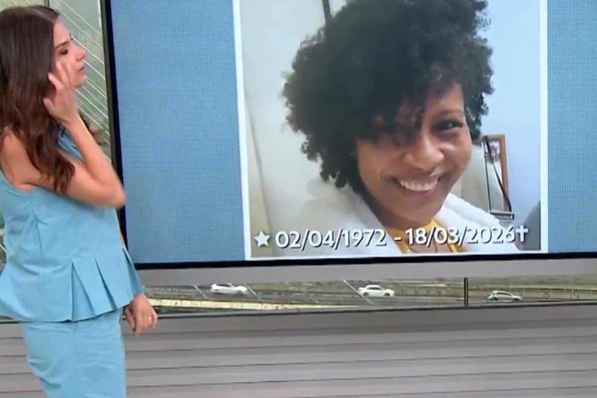 Apresentadora se emociona ao noticiar morte de colega na Globo: “eu não consigo continuar”