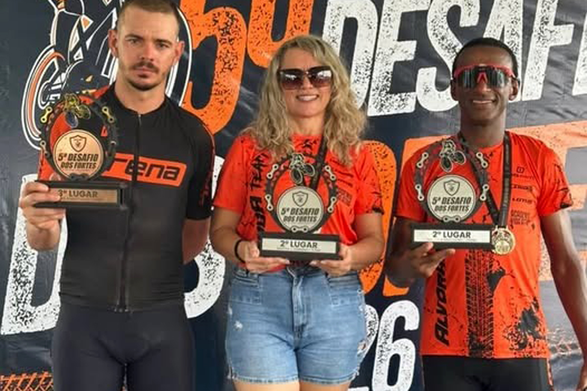 Ciclistas de Espigão conquistam três pódios no 5º Desafio dos Fortes, em Ariquemes