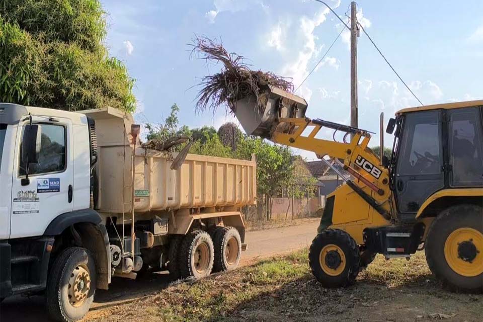 Prefeitura de Rio Crespo intensifica limpeza urbana e reforça compromisso com a cidade limpa