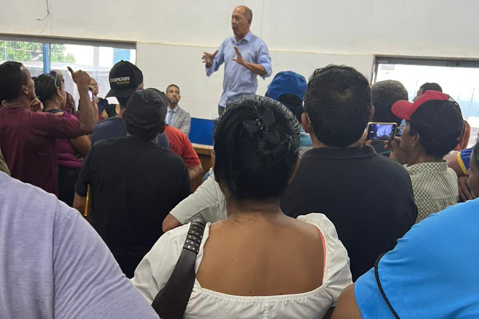 Coronel Chrisóstomo participa de audiência pública em Porto Velho com pescadores afetados pela instalação de hidrelétricas