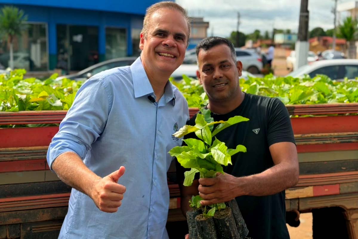 Deputado Alan Queiroz destina mudas de café para fortalecer produção rural em Candeias do Jamari