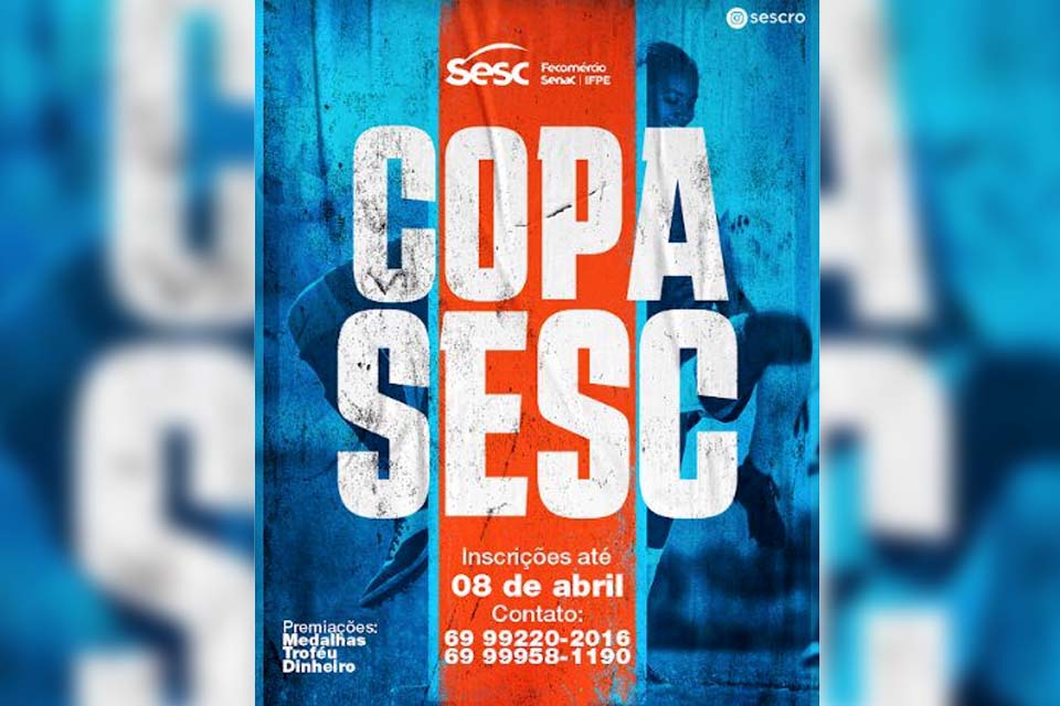 OPORTUNIDADE: As inscrições para a Copa Sesc de Esportes 2024 estão abertas