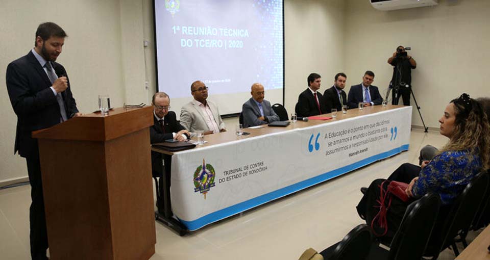 Tribunal de Contas de Rondônia abre Reunião Técnica sobre Educação