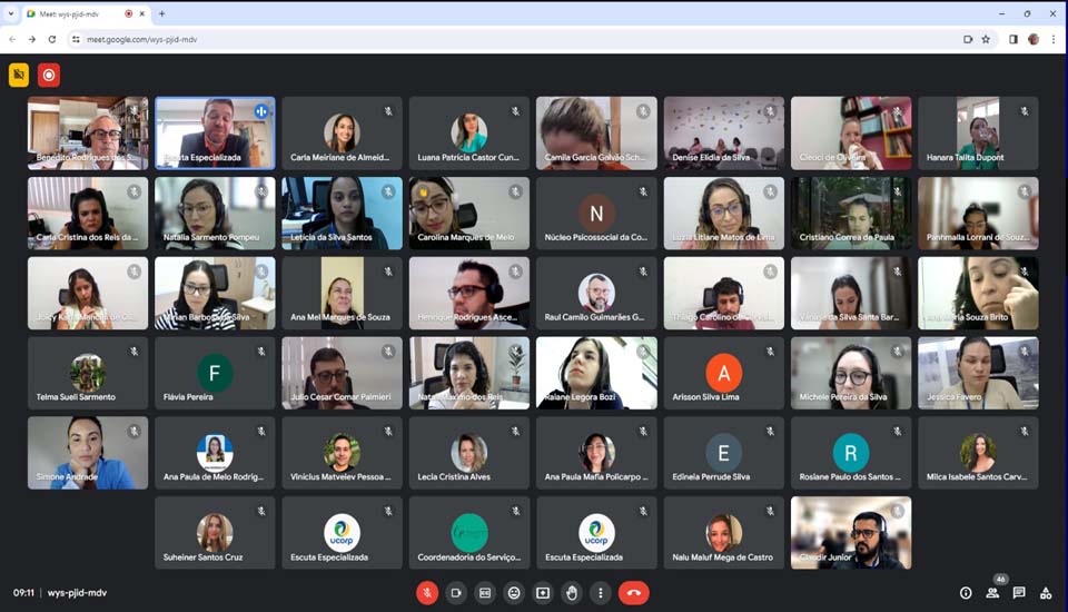 Corregedoria promove curso de formação para atendimento de crianças vítimas de violência