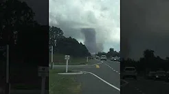 Casal filma tornado enorme na Nova Zelândia 