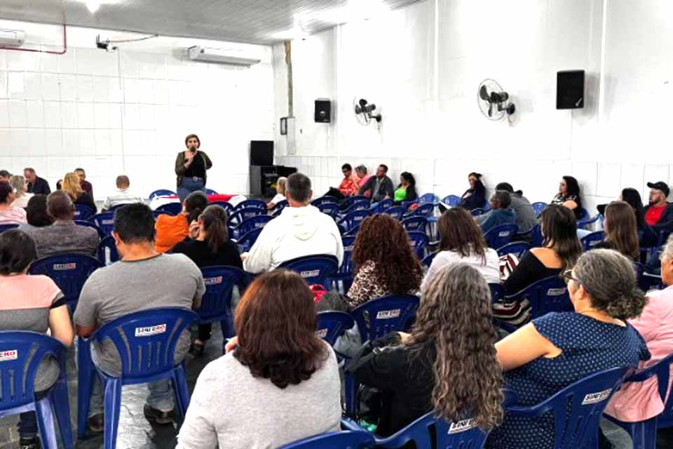 SINTERO realiza Assembleia Geral Extraordinária em Rolim de Moura