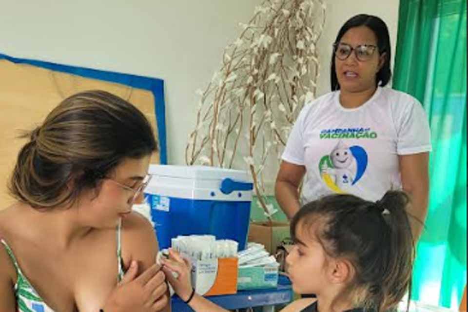 Prefeitura de Ji-Paraná realiza terceira edição da Vacinação Itinerante no Bosque dos Ipês