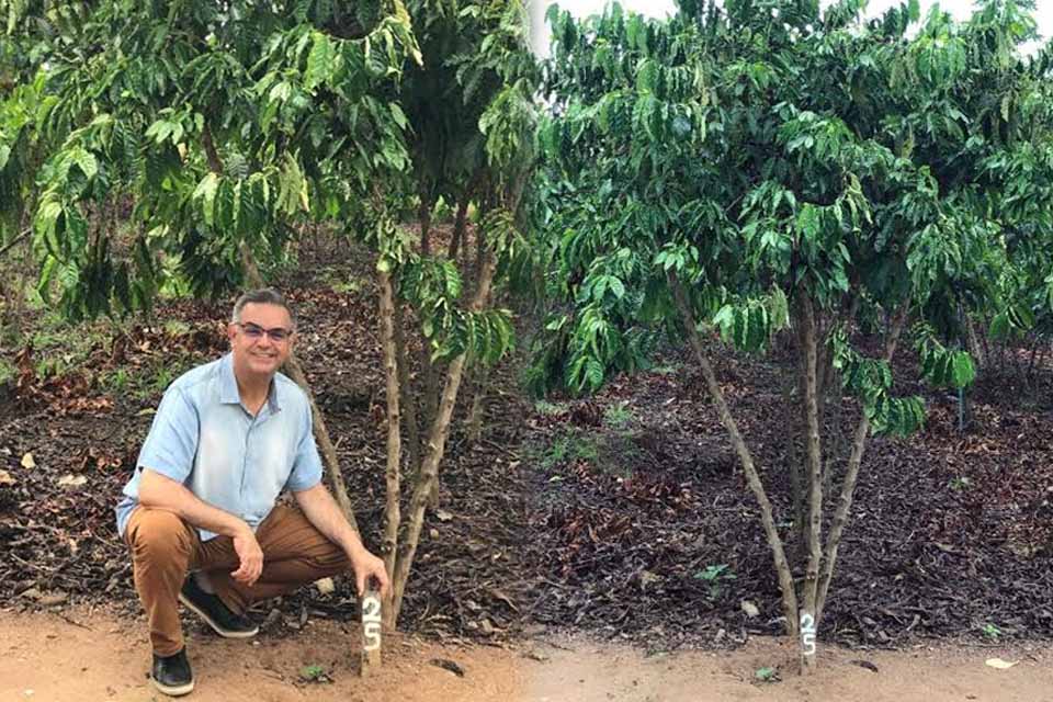 Com projeto de asfaltar linhas rurais, Vasques visita cafeicultores em Cacoal