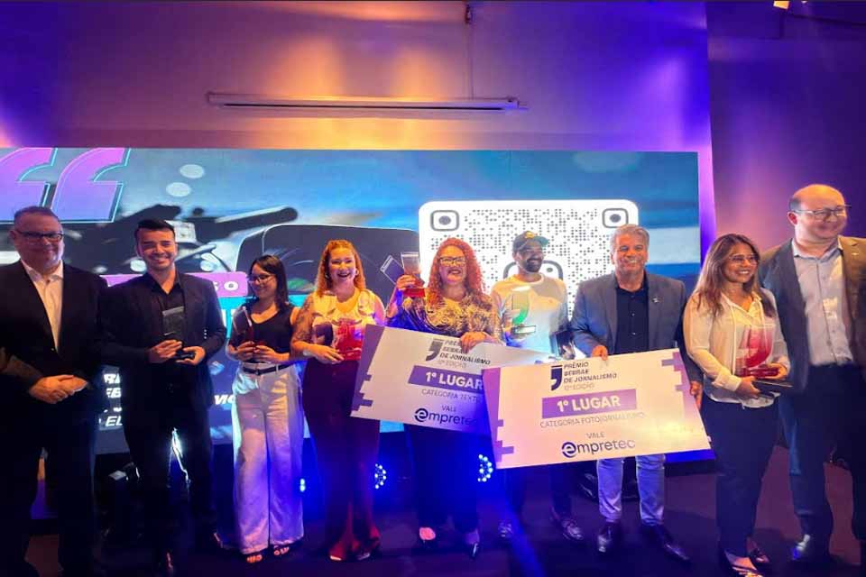 Excelência e talento: 12º Prêmio Sebrae de Jornalismo destaca profissionais de Rondônia