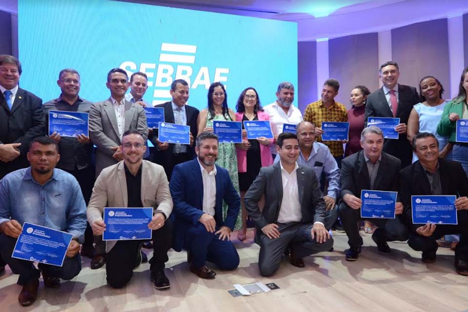 Prêmio do Sebrae reconhece as prefeituras empreendedoras de Rondônia
