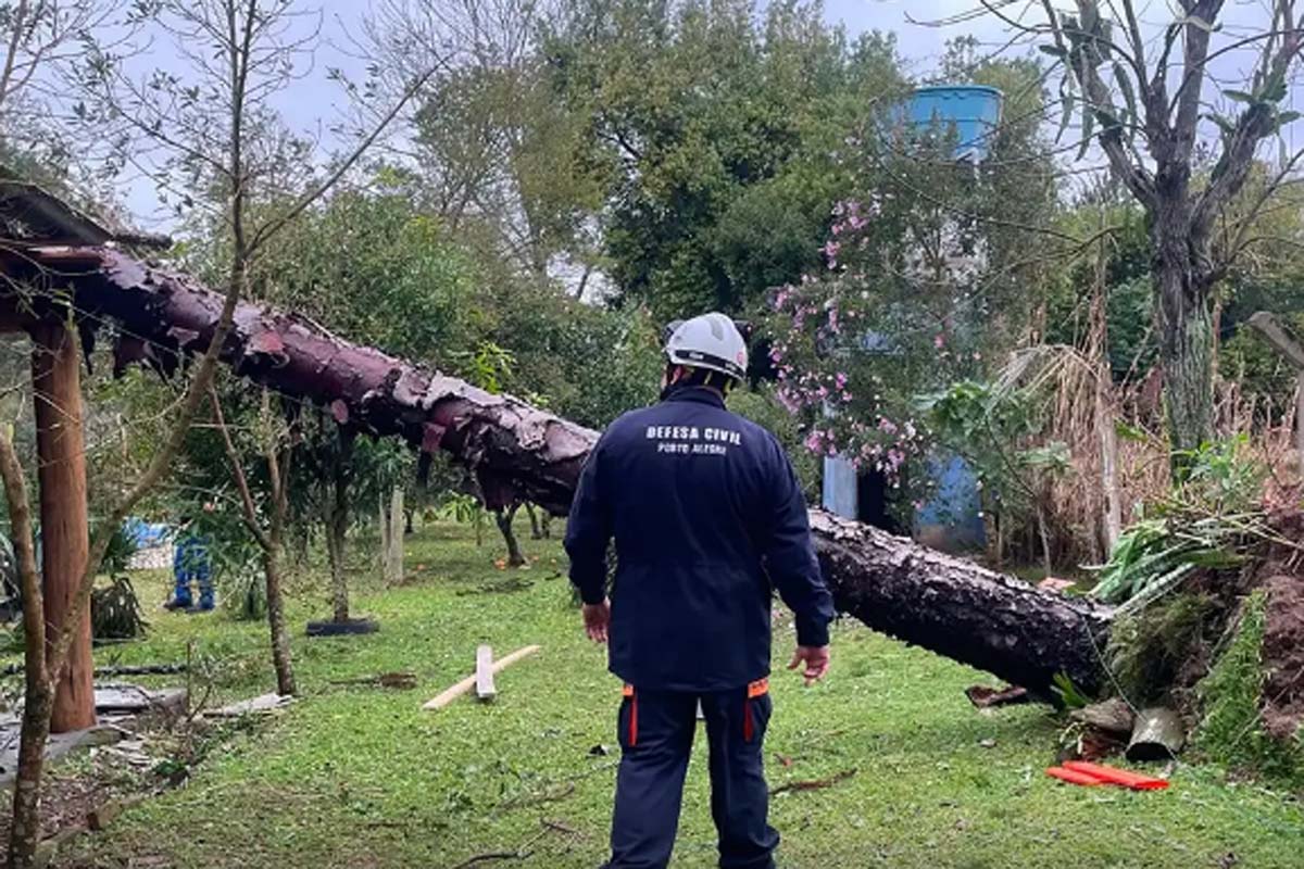 Inmet alerta para tempestades no Sudeste e Sul do país