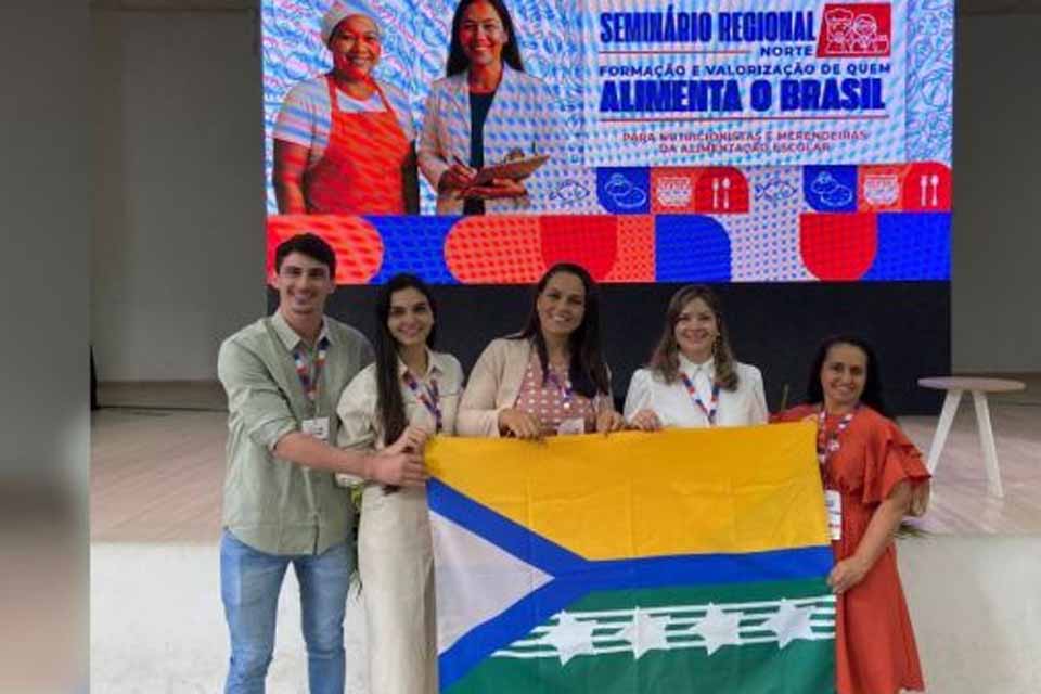 Pimenta Bueno é representado em Seminário Regional de formação e valorização da alimentação alimentar