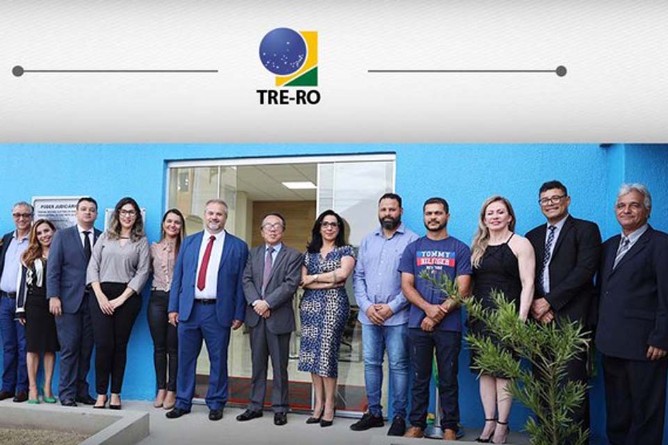 Tribunal Regional Eleitoral -TRE-RO reinaugura Fórum Eleitoral da Estância Turística