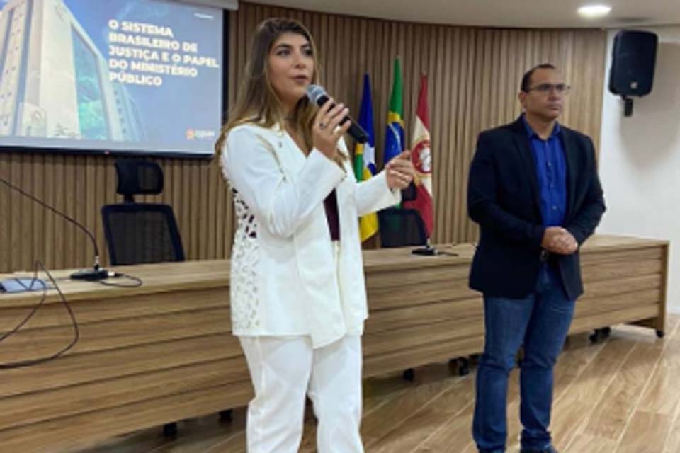 Palestra na Promotoria de Vilhena destaca papel do MP na defesa dos interesses sociais