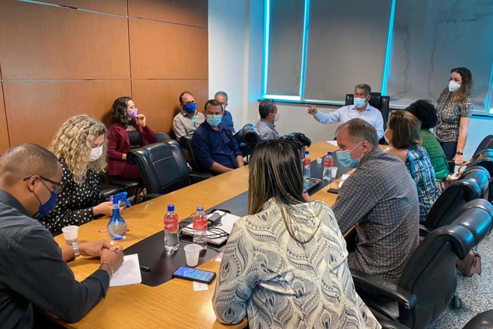 SINTERO reúne-se com Secretário de Estado da Educação para tratar sobre o retorno das aulas presenciais  