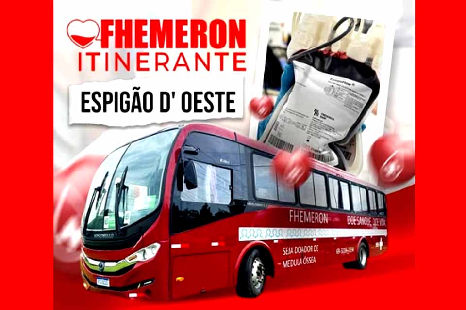 Espigão do Oeste recebe a Unidade Itinerante da Fhemeron na Câmara Municipal