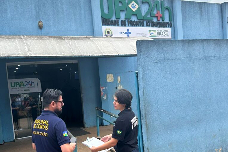 TCE-RO retorna às unidades de saúde em nova fiscalização surpresa