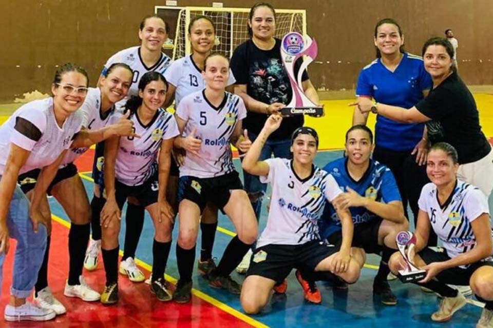Duke Tupã garante o título da copa de futsal feminino em Rolim de Moura