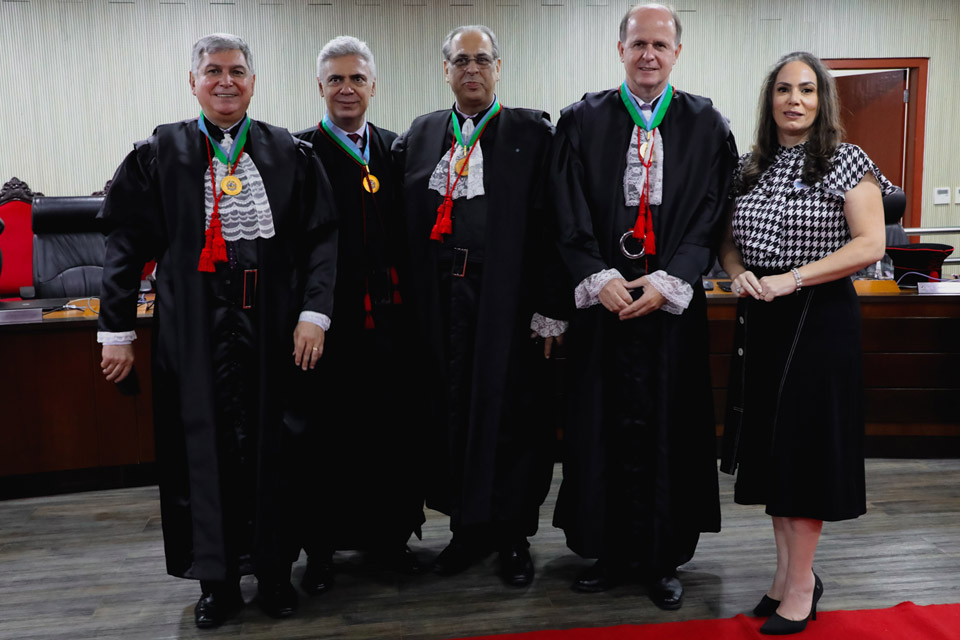 Tribunal de Justiça de Rondônia empossa nova cúpula diretiva para o biênio 2022–2023