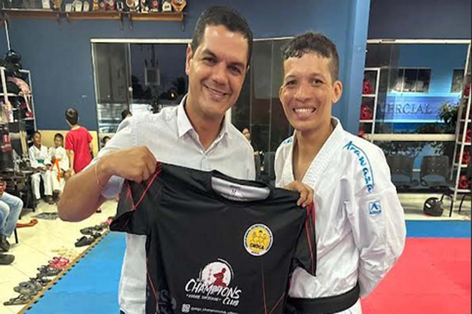 Deputado Cássio Gois destina mais de R$ 47 mil para fortalecer projeto esportivo em Vilhena