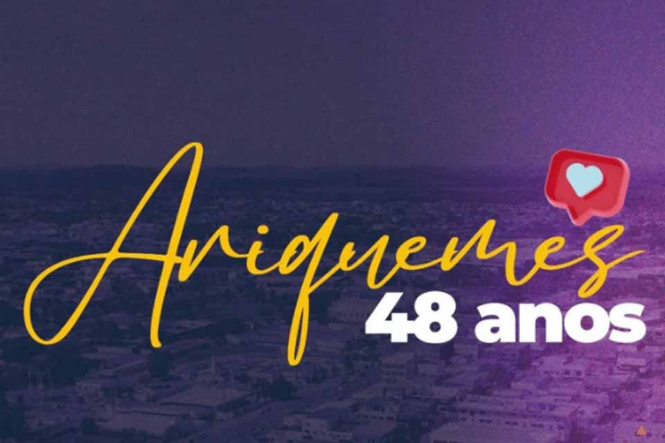 Ariquemes celebra 48 anos com muita música, cultura e gastronomia