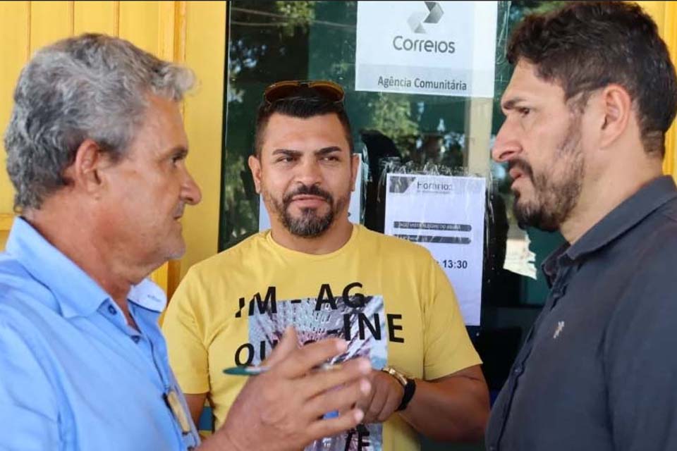 Reabertura dos Correios em Vista Alegre é inclusão social, avalia presidente Márcio Pacele