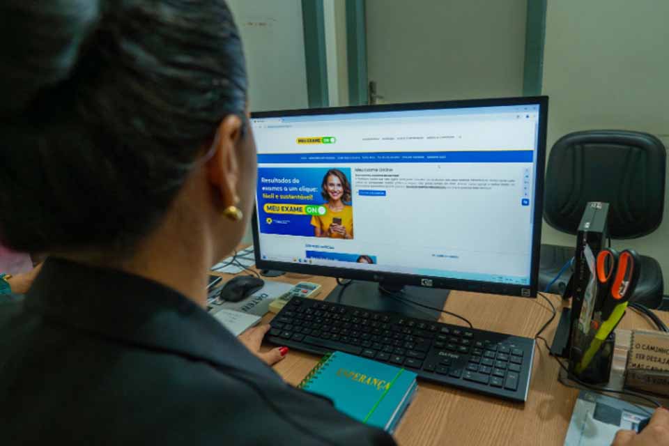 Sistema “Meu Exame On” já emitiu mais de 260 mil resultados laboratoriais; tecnologia facilita acesso a exames na rede municipal