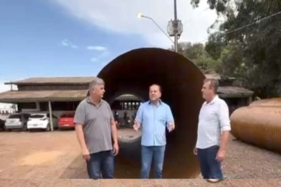 Cinco pontes de madeiras substituídas por Tubos Armco a pedido do vereador Gilmar Loose