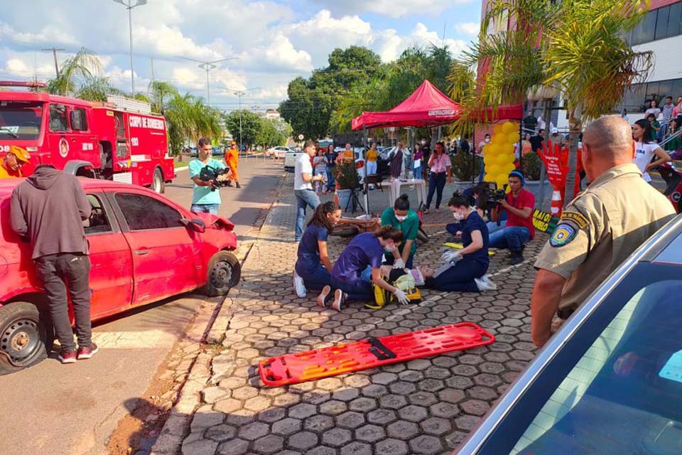 Maio Amarelo é marcado por diversas ações voltadas à Educação de Trânsito no município