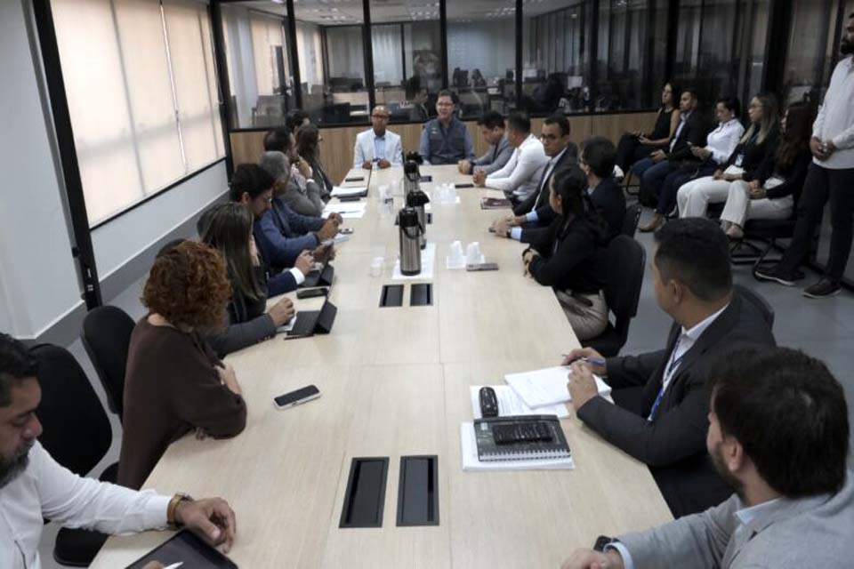 Tribunal de Contas promove reunião institucional com o governador de Rondônia sobre melhorias na saúde pública