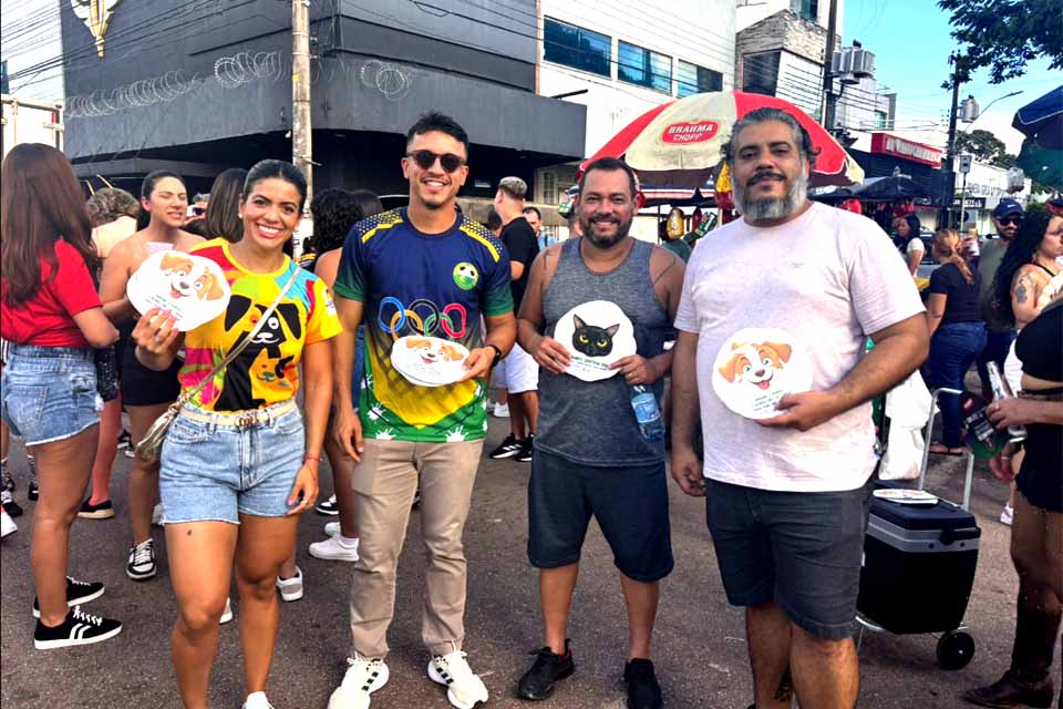 Prefeitura de Porto Velho orienta sobre abandono de animais no Carnaval