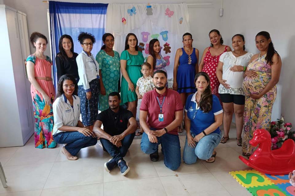 Prefeitura realiza atividades em alusão a Semana do Bebê