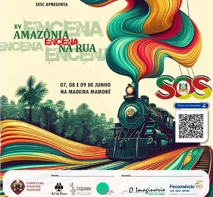 XV Festival Amazônia Encena na Rua será realizado em Junho na Estrada de Ferro Madeira-Mamoré