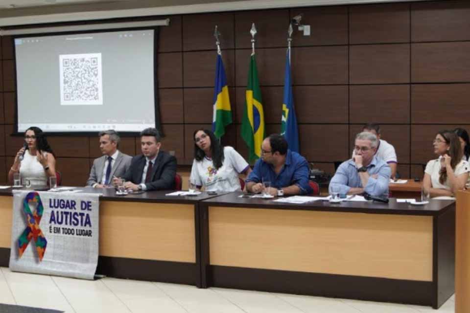 MPRO delibera sobre melhoria na qualidade de vida de autistas durante audiência pública em Alta Floresta do Oeste