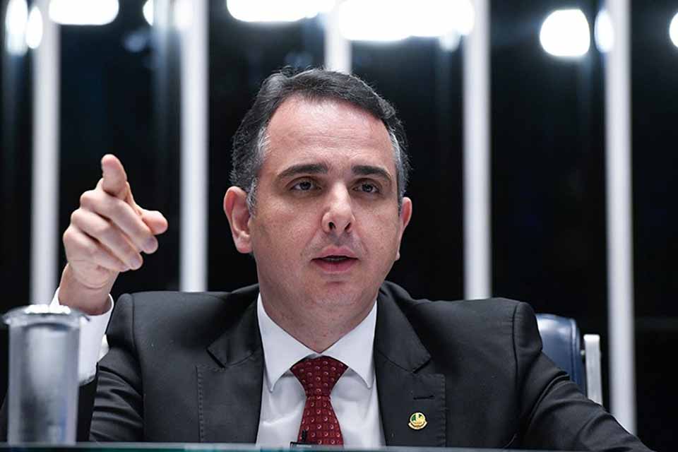 Rodrigo Pacheco encaminha a Lula pedido de intervenção das Forças Armadas no RN