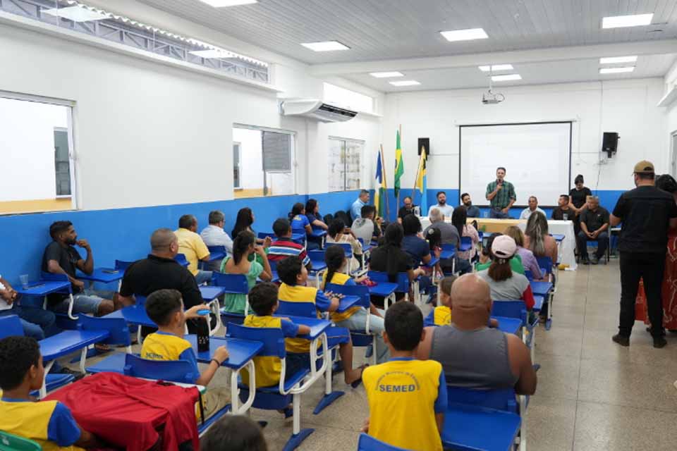 Prefeitura de Porto Velho instala sistema de climatização em escola de Jaci-Paraná
