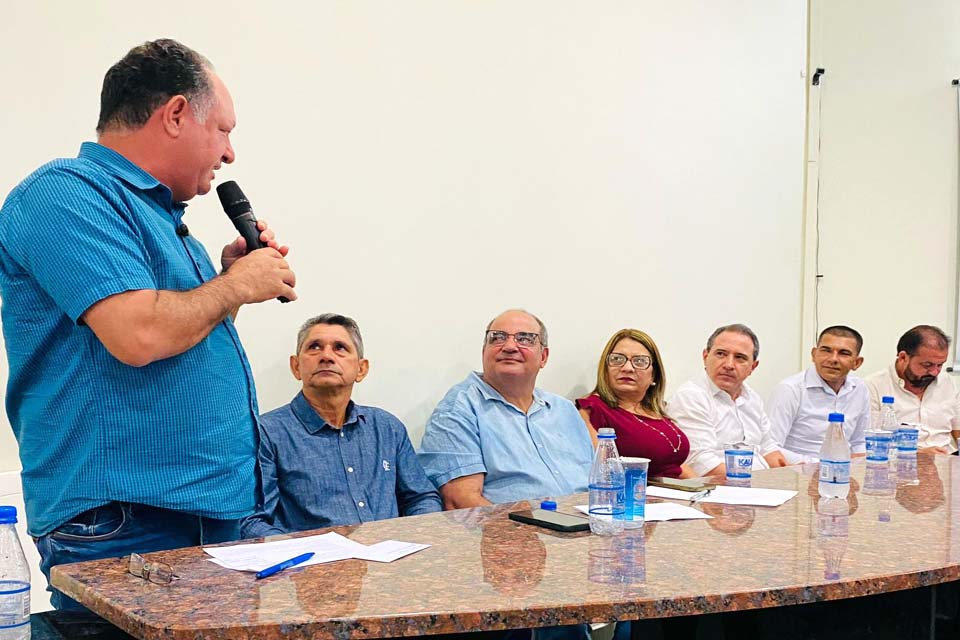 Deputado Pedro Fernandes marca presença em prévia do PRD em Ji-Paraná