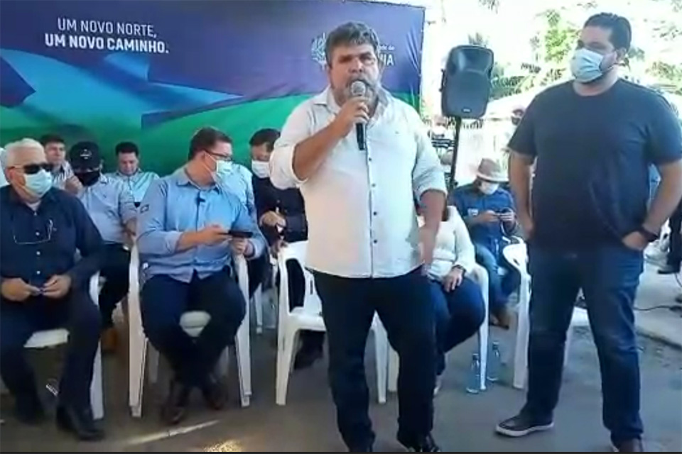 Prefeito de Santa Luzia do Oeste Jurandir de Oliveira declara apoio ao deputado Jean Oliveira