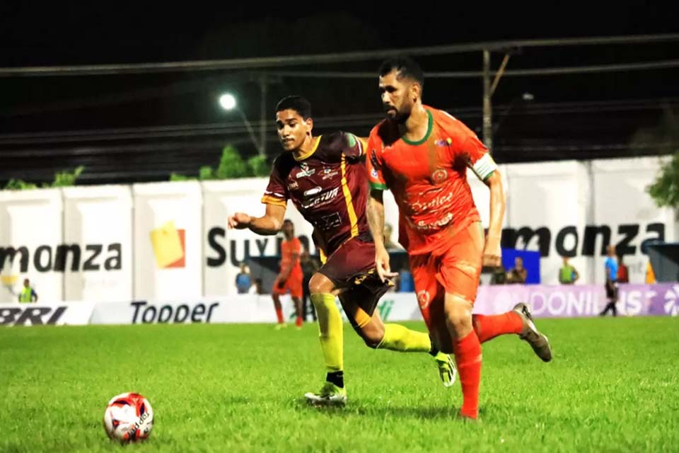 Sport Genus e Guaporé ficam no empate em 1 a 1 em jogo na Capital